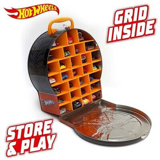 Picture of Hot Wheels Metallic Shaped Car Case wuth Handle